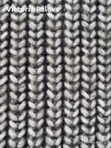 Разкошен пуловер кроп цвят olive , снимка 7 - Блузи с дълъг ръкав и пуловери - 44687054