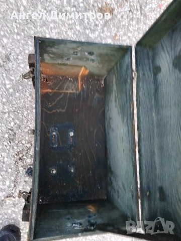 Дървен сандък от военна техника , снимка 4 - Антикварни и старинни предмети - 51353080