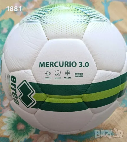 Футболна топка Errea Mercurio 3.0 CARLSBERG. Размер 5. Нова., снимка 3 - Футбол - 55940805