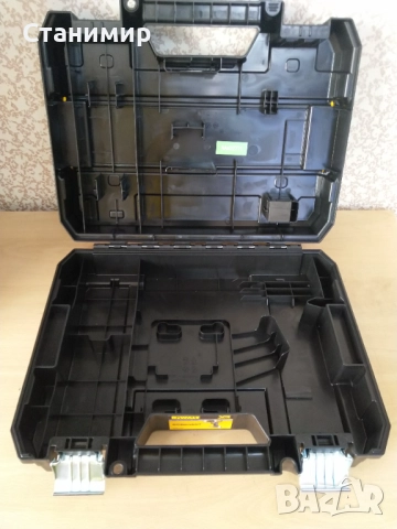 Куфари DeWalt XR T-STAK за винтоверт/гайковерт, снимка 10 - Куфари с инструменти - 52423723