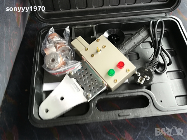 поялник за тръби-лепачка с куфар 0104220930, снимка 3 - Куфари с инструменти - 36303063