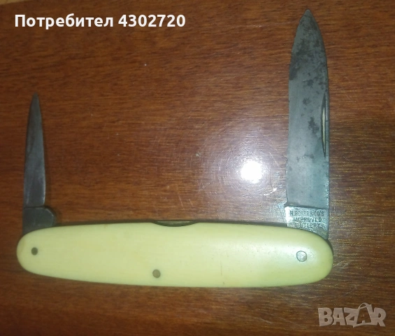 Сгъваема джобна ножка от периода 1869-1930 H.BOKER&COS IMPROVED CUTLERY