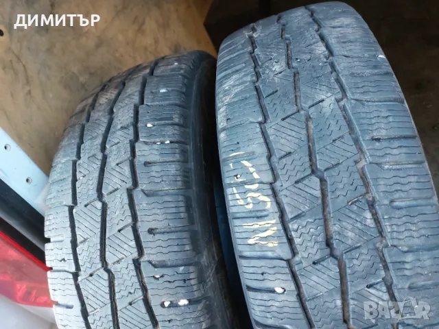 2бр зимни гуми MICHELIN 205/65/16C 107T DOT 2421 , снимка 2 - Гуми и джанти - 48597808