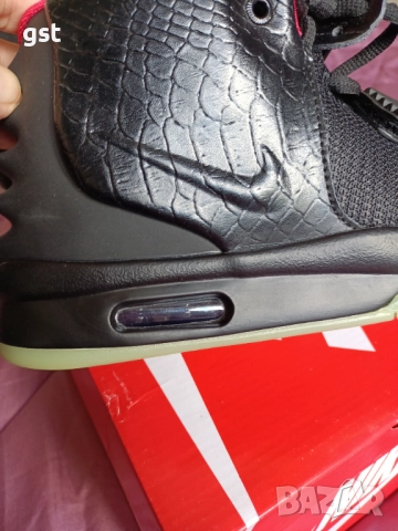 Редки Nike Yeezy 2 KW black Ръчна изработка Маратонки Кецове Дизайнерски , снимка 6 - Маратонки - 51758136