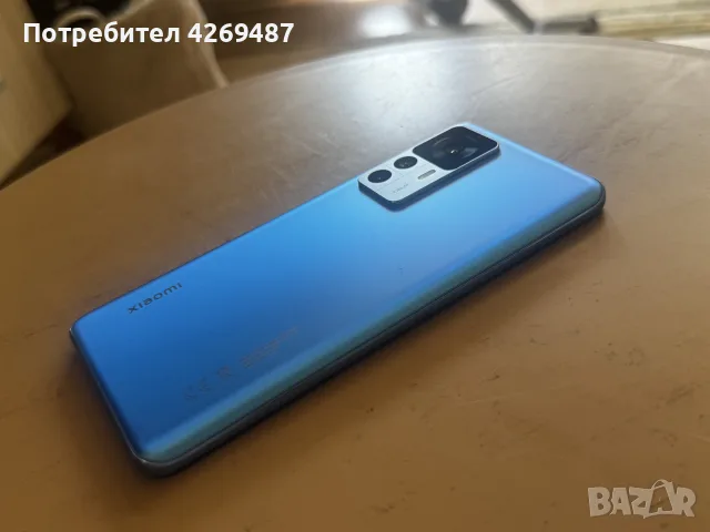 Xiaomi 12 T 8/128 GB Clear Blue - УНИКАЛНО СЪСТОЯНИЕ, снимка 5 - Xiaomi - 56125403