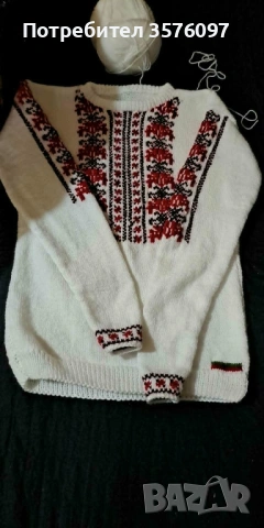 Плетени пуловери с българска шевица, снимка 2 - Други услуги - 53117999