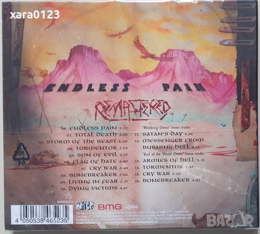 Kreator – Endless Pain, снимка 2 - CD дискове - 40033603