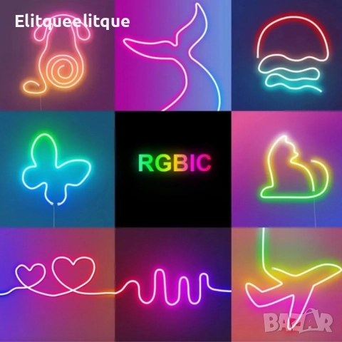 Интелигентна неонова Led лента - 5 метра, снимка 4 - Други стоки за дома - 52310841