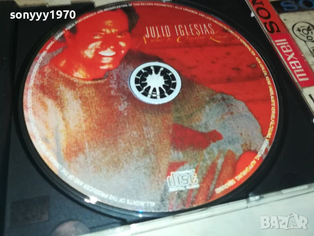 JULIO IGLESIAS CD 0708251025, снимка 4 - CD дискове - 51282449