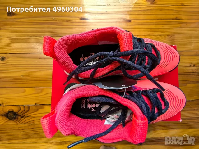 Чисто нови Дамски Тенис Обувки Diadora Speed Blushield Fly 2 AG, Размер 36, снимка 3 - Тенис - 56231970