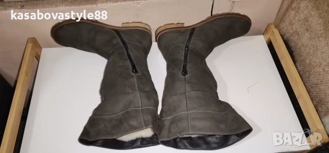 Ботуши от естествена кожа 38н, снимка 4 - Дамски ботуши - 52827897