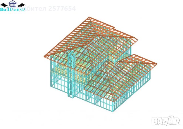 Къща,Бунгало,Преместваема къща,Сглобяеми къщи,Модулни,Жилищни-194,5м², снимка 5 - Строителни материали - 44195607