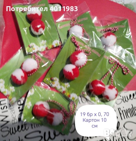 Мартеници на дребно и едро 