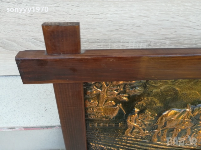 красива картина мед/дърво 1710251534, снимка 4 - Картини - 52088589