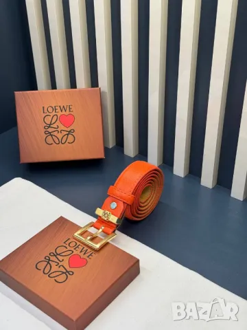 колани от естествена кожа в кутия loewe, снимка 10 - Колани - 50422852