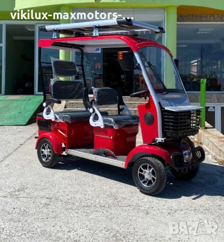 Електрическа четириколка с соларен панел CARGO SOLAR PLUS 1500W/60V, снимка 11 - Инвалидни колички - 42003305