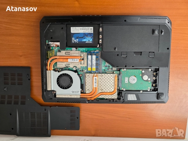 Лаптоп MSI GT 780 DX за  лентов кабел или части., снимка 6 - Части за лаптопи - 52789174