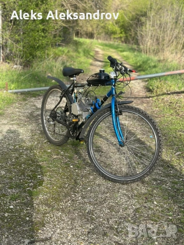 Веломотор 80cc, снимка 2 - Мотоциклети и мототехника - 53698479