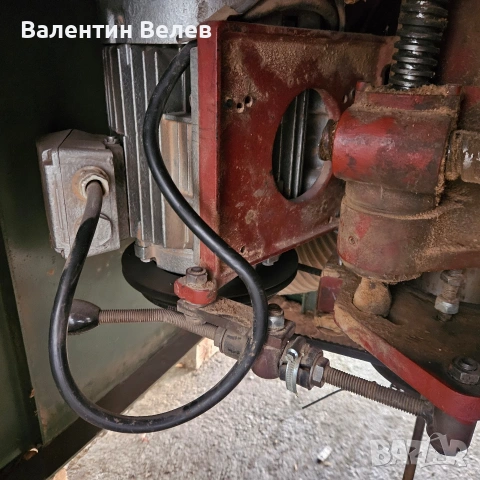 фреза с каретка мотор 5,5 kw.-ITALY ,шпиндел ф 30мм., снимка 16 - Други машини и части - 53516584