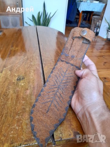 Стара кания за нож #4, снимка 4 - Антикварни и старинни предмети - 42013737