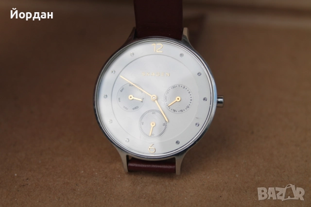 Дамски часовник ''Skagen'', снимка 2 - Дамски - 52565045