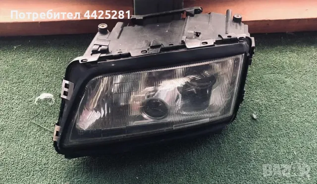 Фар ляв Audi A8 S8 модел 1994-1998г. #515S, снимка 3 - Части - 49673144