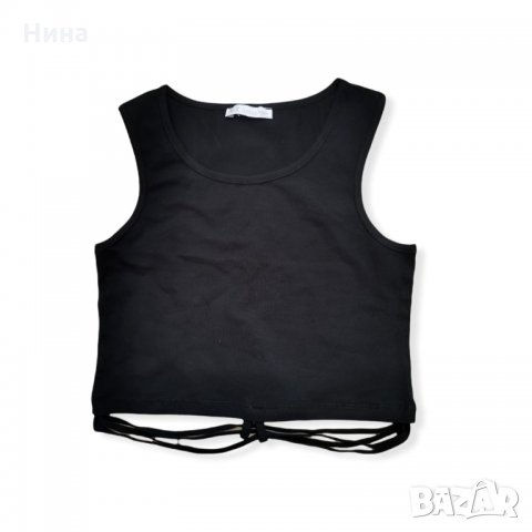 Топ NK  в черно, снимка 3 - Детски тениски и потници - 35898238
