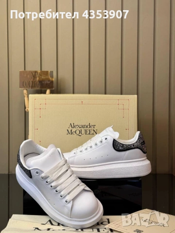  Alexander McQueen дамски кецове, снимка 6 - Кецове - 53347476