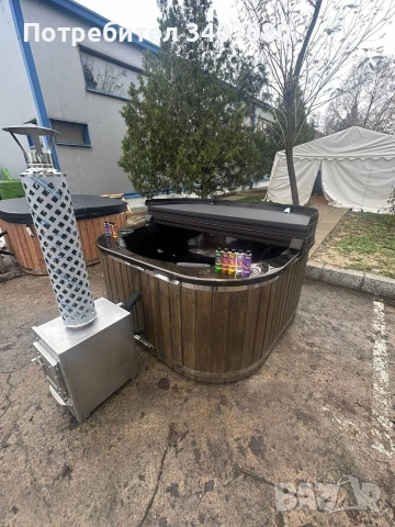 Джакузи на дърва външно с всички екстри, снимка 14 - Басейни и аксесоари - 52972527