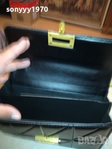 ЧАНТА-ЧЕРНО И ЗЛАТО 1008231257, снимка 13 - Чанти - 41813806