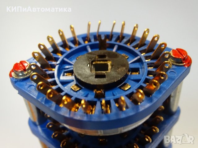 Галетен превключвател kontakta kt-1241-2 rotary switch gold plated 5/26, снимка 4 - Резервни части за машини - 41728780