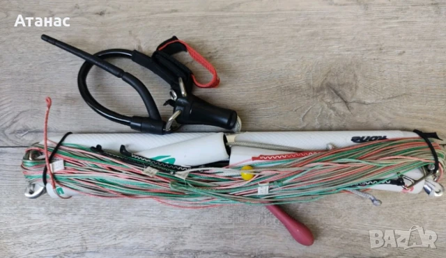 Кайт бар F-One 45см 4х22м линии, снимка 3 - Водни спортове - 51320728