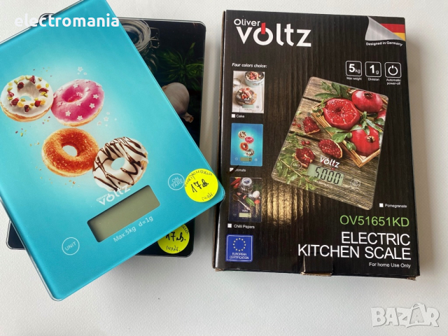 електронна кухненска везна Voltz OV51651KD, снимка 6 - Друга електроника - 44654105