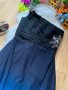 Официална дълга синя рокля с пайети, снимка 2