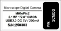 Цифрова Микроскопска камера USB за окуляр  23,2мм - два модела, снимка 3