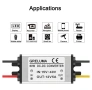 Greluma 1 бр. DC 24v към 12v понижаващ конвертор, редуктор-регулатор, захранващ адаптер 5A 60W, снимка 3