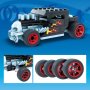 Конструктор Hot Wheels MEGA Monster Trucks - Bone Shaker - бъги / 194 части, снимка 3