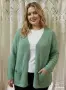 Макси немска блуза жилетка, зелена, XL-XXL, снимка 1