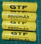18650 Li-Ion батерия 9800 mAh акумулаторна батерии 3.7 V , снимка 1 - Друга електроника - 29834165