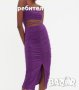 Дамска лилава рокля Н&М , снимка 1 - Рокли - 40994431