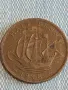 Стара монета 1/2 пени 1948г. Англия Крал Джордж шести 40845, снимка 2