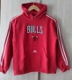 NBA / Chicago Bulls / Adidas - детски суичър с качулка Hoodie, снимка 1