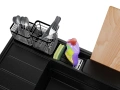 Черна гранитна кухненска мивка Сидни 620-45 Pocket Ergo Multilevel, снимка 5