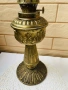 Красива голяма месингова лампа от Англия, снимка 16