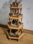  Коледна дървена играчка въртележка Германия , снимка 4