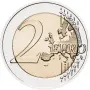 2 евро Естония 2021 Вълк UNC, снимка 2