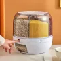 Въртящ се диспенсър за зърнени храни с 6 отделения, снимка 1