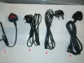 Захранващи кабели за английски стандарт, снимка 1