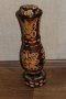 стара дървена ваза дърворезба, снимка 5