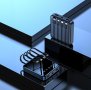 Външна батерия Power bank с 4 кабела 20 000 mAh + чанта, калъф, химикал, подложка за зареждане ПРОМО, снимка 2